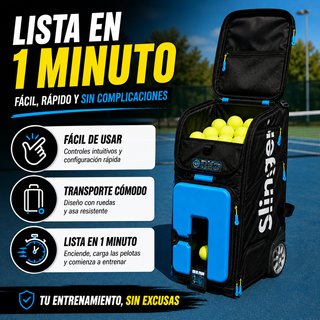 Slinger Bag PRO Máquina Lanzapelotas Tenis