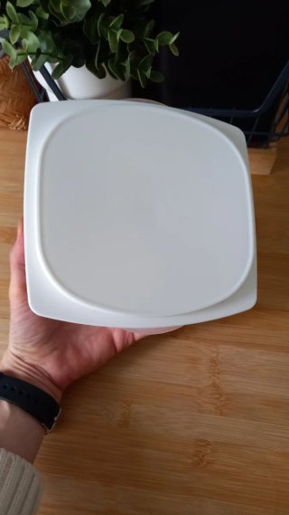 Porta formaggio Tupperware bianco