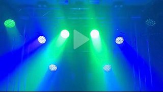 Cabeza Móvil LED Zoom 19x15W