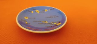 Calamita souvenir piattino Cabo Verde