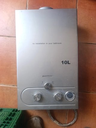 Calentador de agua 10L termo