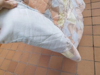 Due copriletti sottili per letto da 90