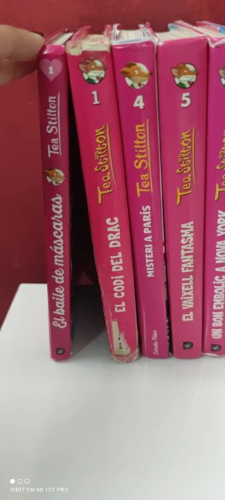 Libros infantiles juveniles Tea Sisters