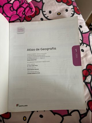 Atlas 1 Eso geografía e historia Santillana