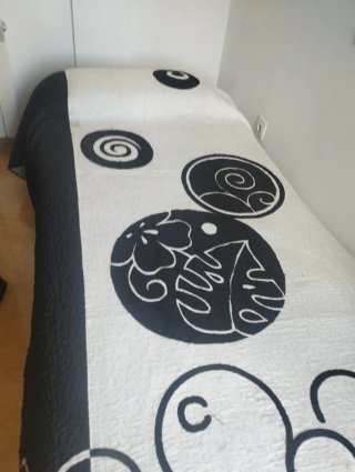 Colcha reversible cama 90cm