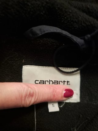 Chaqueta Carhartt Canguro Azul Marino forrada T S
