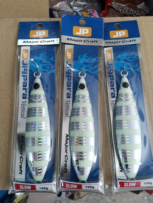 Lote 3 Jigs Major Craft 150g