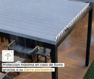 Pérgola bioclimática Génova