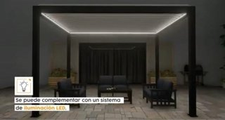 Pérgola bioclimática Génova