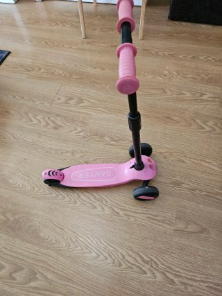 Patinete infantil 3 ruedas rosa