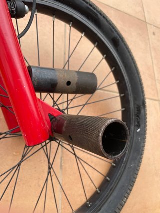 Bicicleta BMX Roja