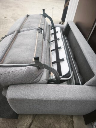Sofá Cama Italiano Gris