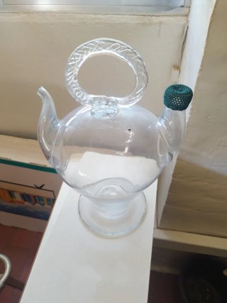 Botijo de cristal antiguo
