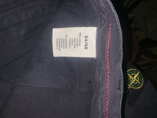 Stone Island Pantaloni Cargo Uomo Neri