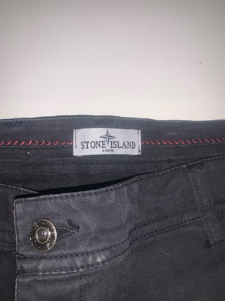 Stone Island Pantaloni Cargo Uomo Neri