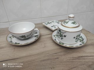 Set Tazza con piattino porcellana