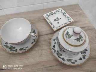 Set Tazza con piattino porcellana