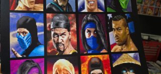 Poster A3 Mortal Kombat