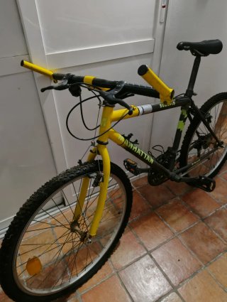 Bicicleta Montaña Amarilla