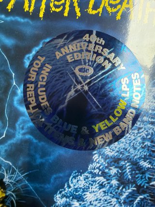 Iron Maiden Live After Death 40th Anniversary LP