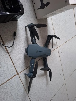 Dron E520 Negro/Gris