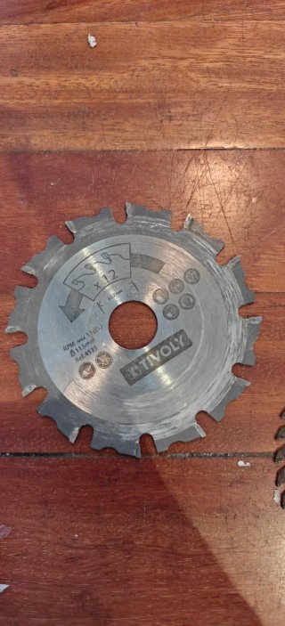 Disco corte radial 125mm Tivoly
