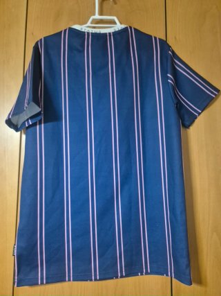 Camiseta Status London Rayas Azul Rosa