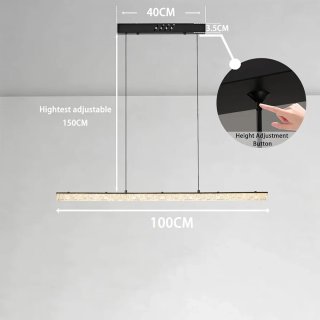 Lámpara Colgante LED Moderna Regulable