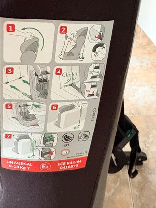 Silla de coche para niños