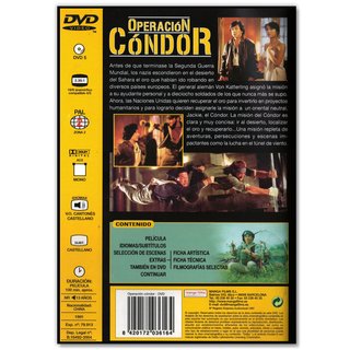 OPERACIÓN CONDOR (Acción,  Jackie Chan)