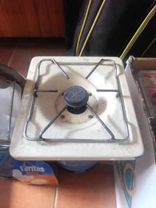 Hornillo y lámpara camping gas
