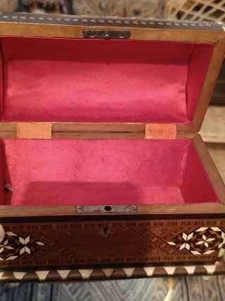 Lote de 3 Cajas de Madera Marquetería
