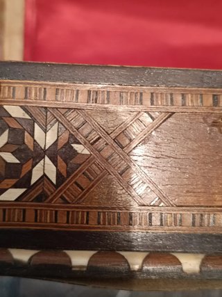 Lote de 3 Cajas de Madera Marquetería