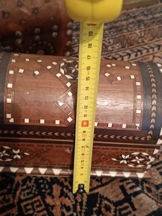 Lote de 3 Cajas de Madera Marquetería