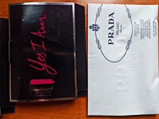 Lote 8 perfumes: Zadig, Cacharel, Boucheron, Prada