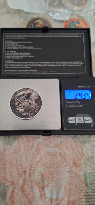 Moneta commemorativa 250° Anniversario USA
