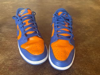 Zapatillas Nike Dunk Low Azul Naranja