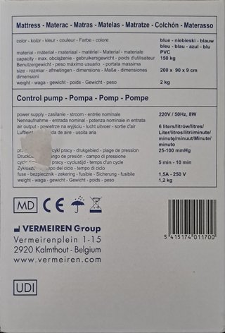 Colchón Vermeiren MAT-X2 Antiescaras