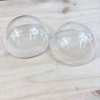 CIRULLI 22 Bolas Acrílicas Transparentes 8CM