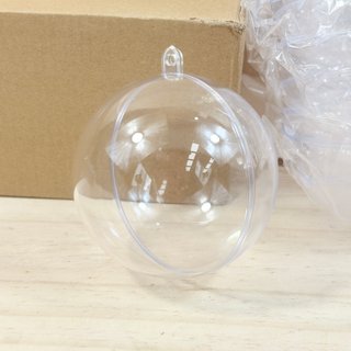 CIRULLI 22 Bolas Acrílicas Transparentes 8CM