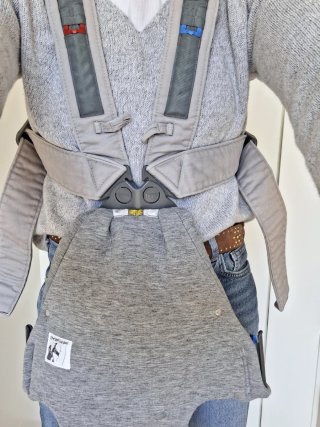 Mochila Portabebés BabyBjörn Mini Gris