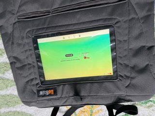 Protector asiento BeSafe funda tablet.