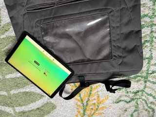 Protector asiento BeSafe funda tablet.