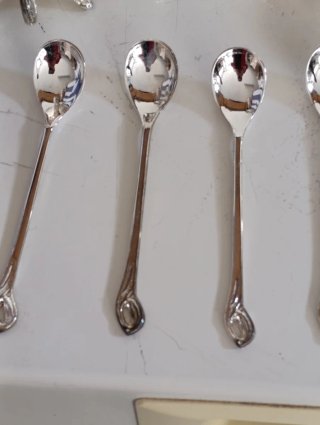 Set  silver plate