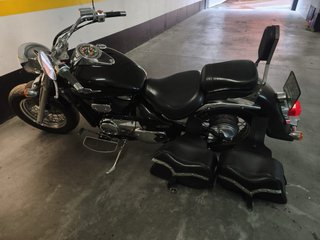 Suzuki Intruder C800 Negra Año 2008