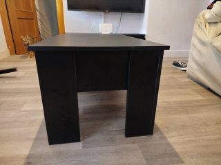 Conjunto Mesa extensible+aux. abatible+mueble tv