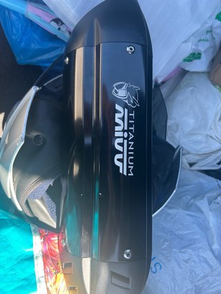 Tubo de escape MIVV Titanium universal