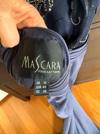 Abito da cerimonia Mascara Collection blu
