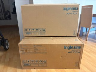 Carro de bebé Inglesina Aptica gris