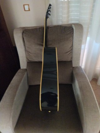 Guitarra Acústica Negra
